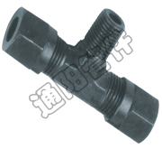 Ferrule sets of cone-Tee threaded joints